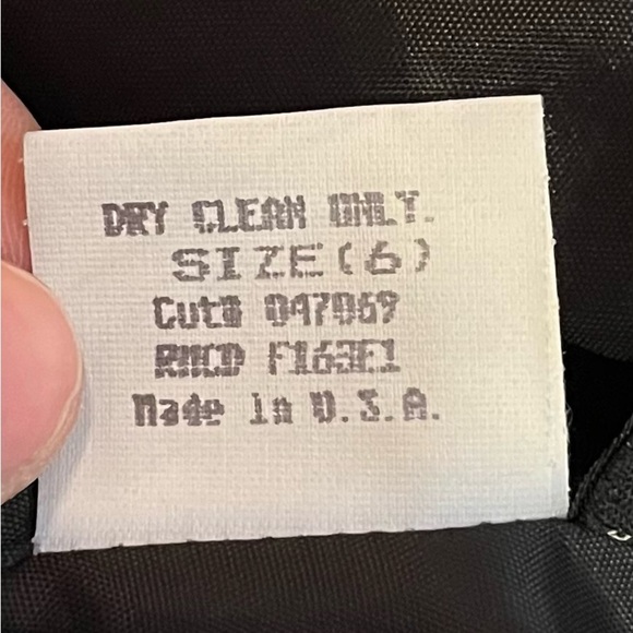 Laundry by Shelli Segal Black Embroidered Spaghetti Strap Dress - Size 6 - Picture 6 of 7